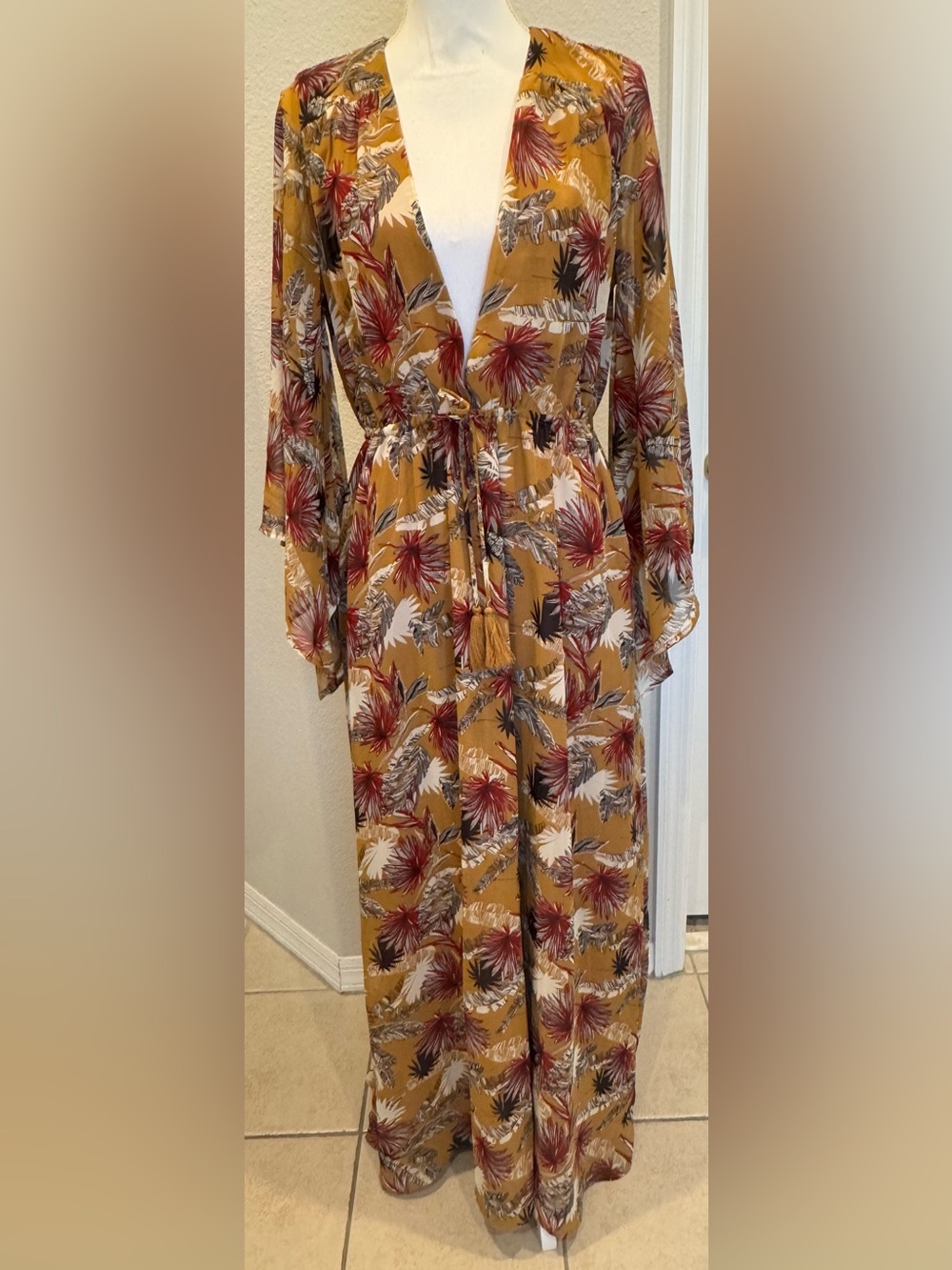 Storia Maxi Dress Bohemian Size Large